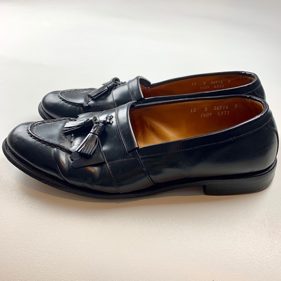 🎉SOLD🎉Allen Edmonds Sz 12 Newport Tassel Shoes - Picture 1 of 8